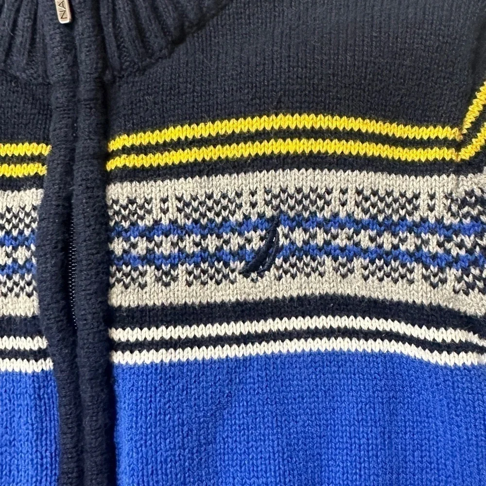 Nautica Sweater Cardigan & Button Down Dress Shirt 18-24m